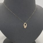 ⁦عقد ذهب عيار 18 الوزن 1.16 جرام⁩ - الصورة ⁦5⁩