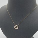 ⁦عقد ذهب عيار 18 الوزن 1.30 جرام⁩ - الصورة ⁦2⁩