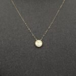 ⁦عقد وإسواره ذهب عيار 18 الوزن 0.86 جرام⁩ - الصورة ⁦4⁩