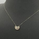 ⁦عقد ذهب عيار 18 الوزن 0.72 جرام⁩ - الصورة ⁦2⁩