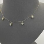 ⁦عقد ذهب عيار 18 الوزن 1.94 جرام⁩ - الصورة ⁦3⁩