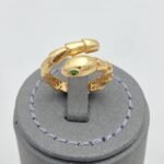 ⁦خاتم ذهب عيار 18 الوزن 3.37 جرام⁩ - الصورة ⁦3⁩