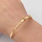 ⁦اسواره وخاتم ذهب عيار 21 الوزن 13.25 جرام⁩ - الصورة ⁦2⁩