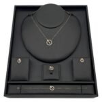 طقم ذهب عيار 18 الوزن 3.75 جرام