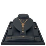 طقم ذهب عيار 21 الوزن 8.54 جرام