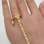 ⁦كف ذهب عيار 21 الوزن 8.94 جرام⁩ - الصورة ⁦2⁩