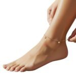 خلخال ذهب عيار 18 الوزن 1.16 جرام