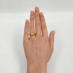 خاتم ذهب عيار 21 الوزن 2.35 جرام