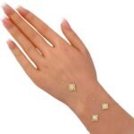 كف ذهب عيار 18 الوزن 1.52 جرام