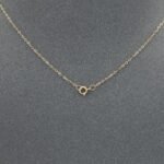 ⁦عقد ذهب عيار 18 الوزن 1.30 جرام⁩ - الصورة ⁦3⁩