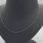 ⁦سلسال ذهب عيار 21 الوزن 1.10 جرام⁩ - الصورة ⁦3⁩