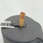 ⁦خاتم ذهب عيار 21 الوزن 2.20 جرام⁩ - الصورة ⁦2⁩