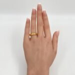 خاتم ذهب عيار 21 الوزن 2.05 جرام