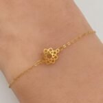 ⁦أسواره ذهب عيار 21 الوزن 0.25 جرام⁩ - الصورة ⁦2⁩