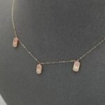 ⁦عقد ذهب عيار 18 الوزن 0.99 جرام⁩ - الصورة ⁦4⁩