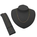 عقد واسواره ذهب عيار 18 الوزن 8.59 جرام