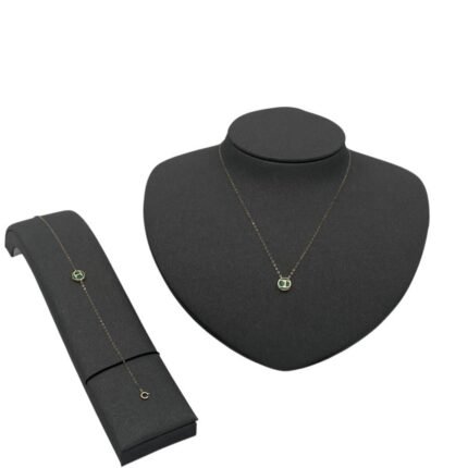 عقد واسواره ذهب عيار 18 الوزن 1 جرام