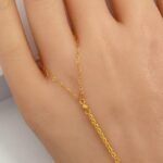 ⁦كف ذهب عيار 21 الوزن 2.45 جرام⁩ - الصورة ⁦3⁩