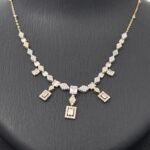 ⁦طقم ذهب عيار 18 الوزن 10.6 جرام⁩ - الصورة ⁦4⁩