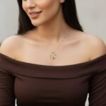 عقد ذهب عيار 18 الوزن 1.23 جرام
