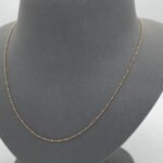 ⁦سلسال ذهب عيار 18 الوزن 1.94 جرام⁩ - الصورة ⁦3⁩