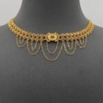 ⁦خناق ذهب عيار 21 الوزن 11.55 جرام⁩ - الصورة ⁦5⁩