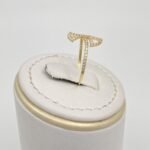 ⁦خاتم ذهب عيار 18 الوزن 0.78 جرام تصميم لوتس انيق⁩ - الصورة ⁦3⁩