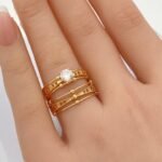 ⁦تونز ذهب عيار  21 الوزن 4.43 جرام⁩ - الصورة ⁦3⁩