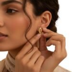 حلق طبي ذهب عيار 21 الوزن 0.27 جرام