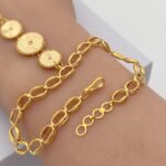 ⁦كف ذهب عيار 21 الوزن 5.96 جرام⁩ - الصورة ⁦3⁩