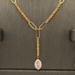 ⁦نصف طقم ذهب عيار 21 الوزن 5.02 جرام⁩ - الصورة ⁦4⁩