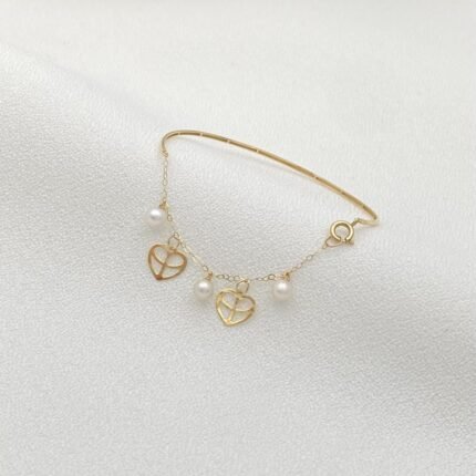 اسوارة اطفال ذهب عيار 18 الوزن 0.66 جرام