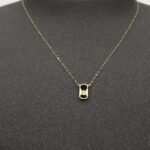 ⁦عقد وإسواره ذهب عيار 18 الوزن 0.84 جرام⁩ - الصورة ⁦4⁩