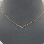 ⁦سلسال ذهب عيار 21 الوزن 1.12 جرام⁩ - الصورة ⁦3⁩