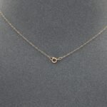 ⁦عقد ذهب عيار 18 الوزن 0.92 جرام⁩ - الصورة ⁦3⁩