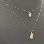 ⁦عقد ذهب عيار 18 الوزن 1.33 جرام⁩ - الصورة ⁦5⁩