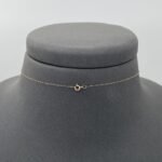 ⁦عقد ذهب عيار 18 الوزن 1.15 جرام⁩ - الصورة ⁦5⁩