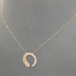 ⁦عقد ذهب عيار 18 الوزن 1.36 جرام⁩ - الصورة ⁦2⁩