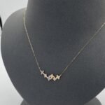 ⁦عقد ذهب عيار 18 الوزن 1 جرام⁩ - الصورة ⁦5⁩