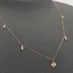 ⁦عقد تشوكر ذهب عيار 18 الوزن 0.60 جرام⁩ - الصورة ⁦6⁩