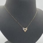 ⁦عقد ذهب عيار 18 وزن 1.23 جرام أناقة مميزة⁩ - الصورة ⁦4⁩
