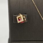 ⁦نصف طقم ذهب عيار 18 الوزن 4.34 جرام⁩ - الصورة ⁦4⁩
