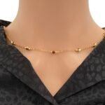 ⁦سبحه ذهب هنديه عيار 21 الوزن 4.4 جرام⁩ - الصورة ⁦3⁩