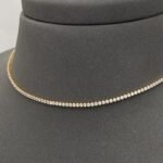 ⁦عقد ذهب عيار 18 الوزن 6.65 جرام⁩ - الصورة ⁦2⁩