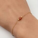 ⁦اسواره ذهب عيار 18 الوزن 0.94 جرام⁩ - الصورة ⁦2⁩