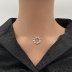 عقد ذهب عيار 18 الوزن 2.13 جرام