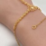 ⁦كف ذهب عيار 21 الوزن 4.37 جرام⁩ - الصورة ⁦2⁩