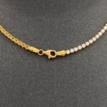 ⁦عقد ذهب عيار 21 الوزن 8.97 جرام⁩ - الصورة ⁦3⁩