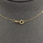 ⁦عقد ذهب عيار 18 الوزن  1.06 جرام⁩ - الصورة ⁦3⁩