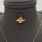 ⁦نصف طقم ذهب عيار 21 الوزن 3.08 جرام⁩ - الصورة ⁦2⁩